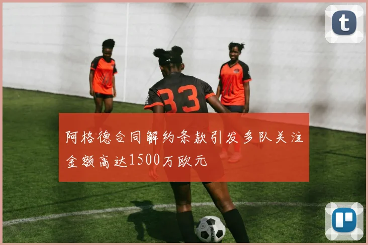 阿格德合同解约条款引发多队关注金额高达1500万欧元