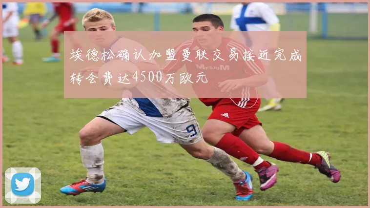 埃德松确认加盟曼联交易接近完成转会费达4500万欧元